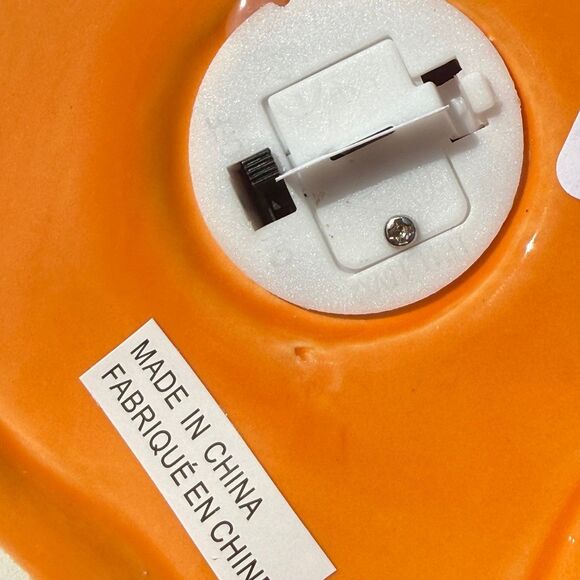 NEW Martha Stewart Orange LED Jack-o-lantern Halloween Pumpkin 7.5” - Picture 4 of 4